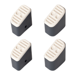 Plastic feet