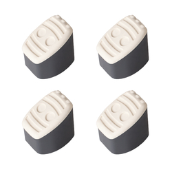 Foot set (4 pces.) step & support stile