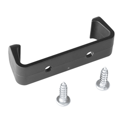 Set holding clip with screws